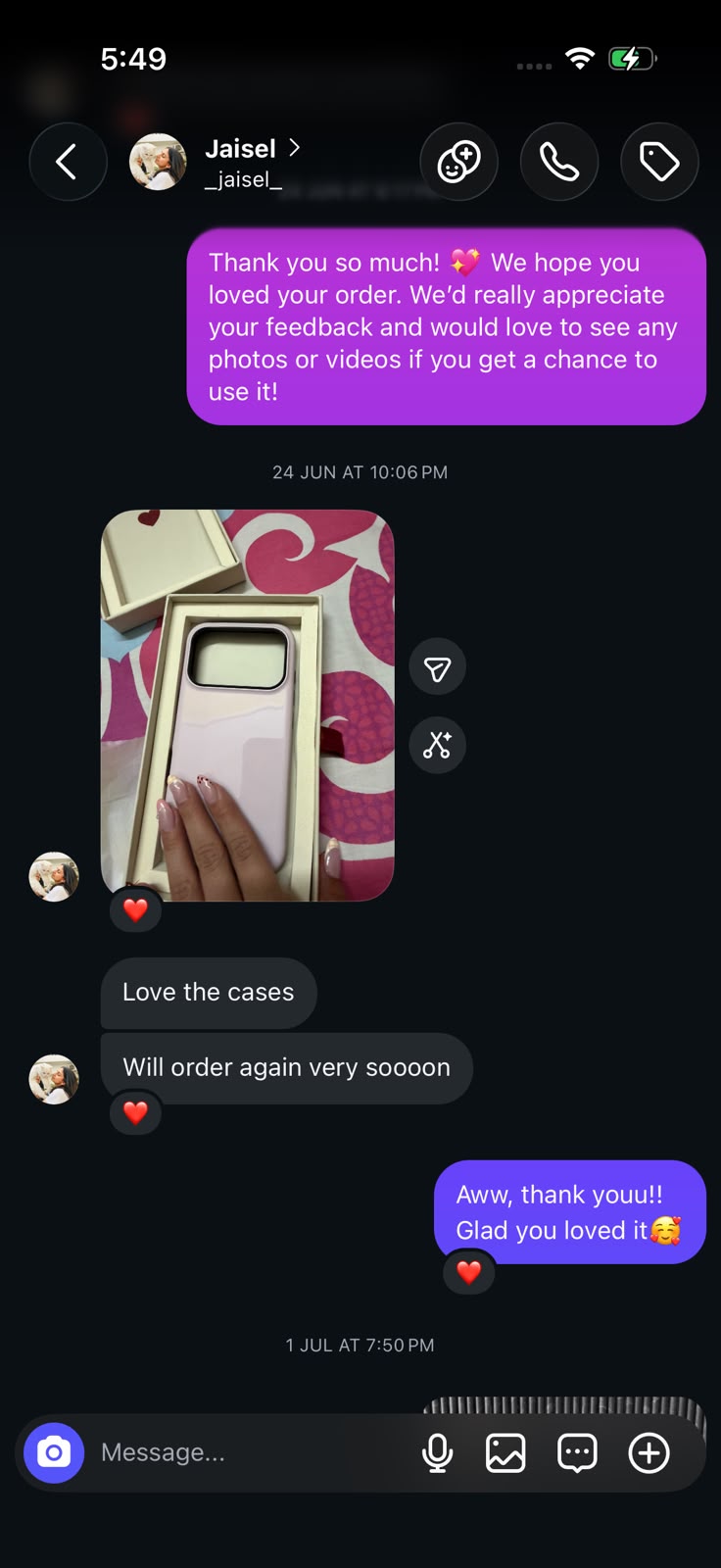 Customer review screenshot 4